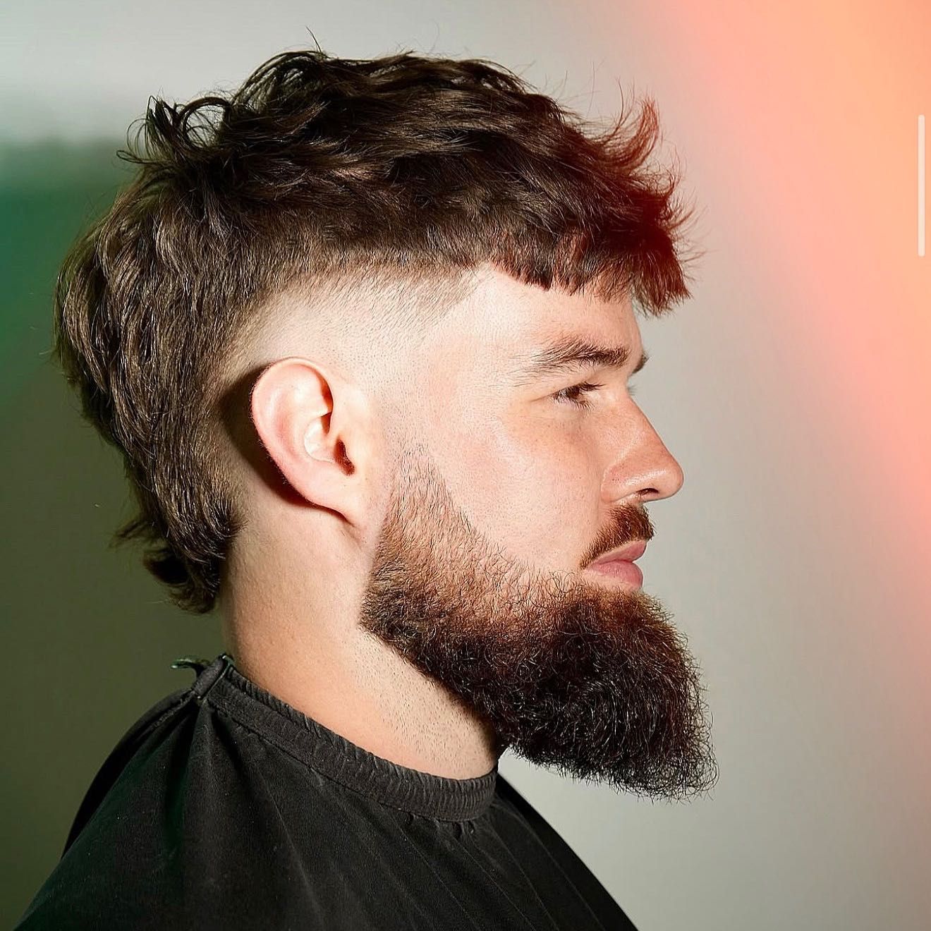 Fresh cut and beard shape